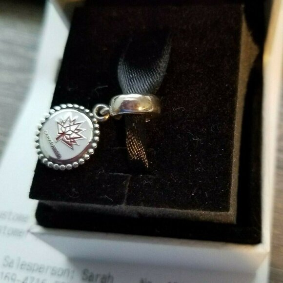 Authentic Pandora SS 2017 EXCLUSIVE and VERY RARE CANADA 150, EG791169-4… - Picture 5 of 7